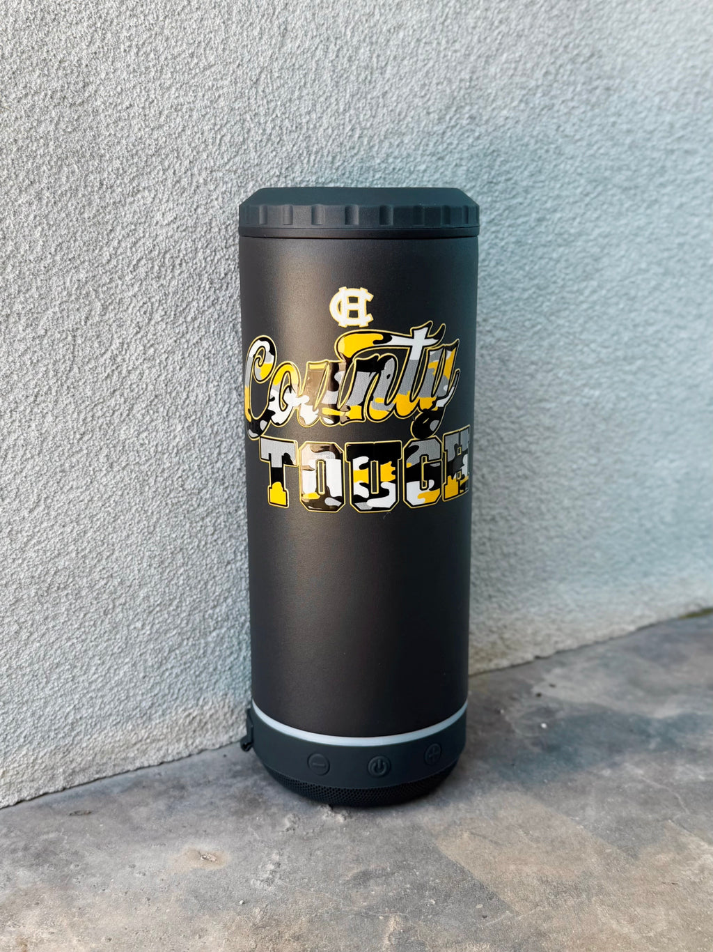 Harris County “County Tough” 4-in-1 Speaker Tumbler
