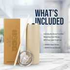 Custom 20oz Powder Coated Skinny Tumbler