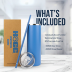 Custom 20oz Powder Coated Skinny Tumbler