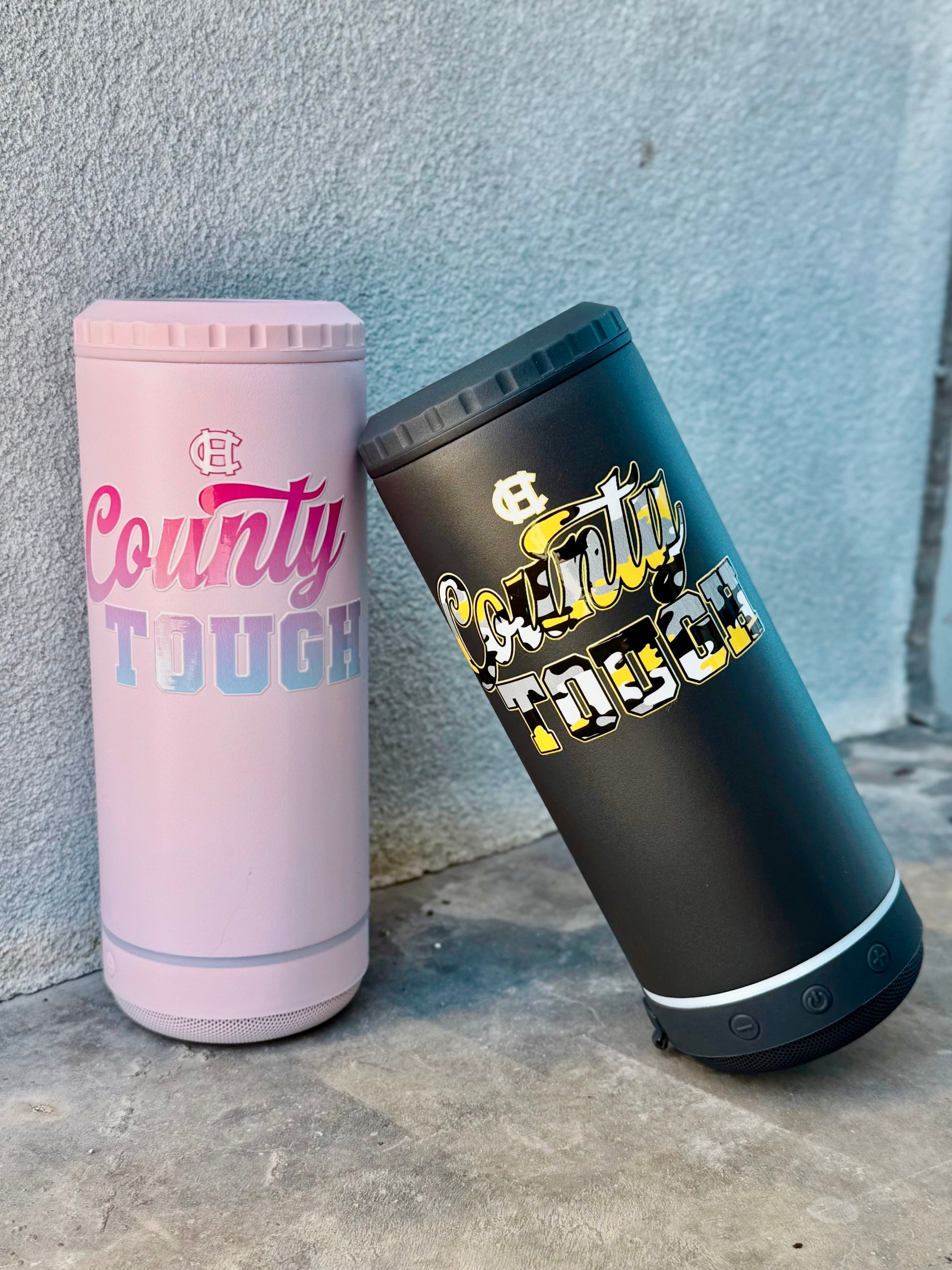 Harris County “County Tough” 4-in-1 Speaker Tumbler