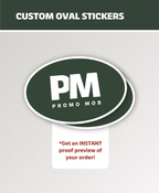 Oval Stickers