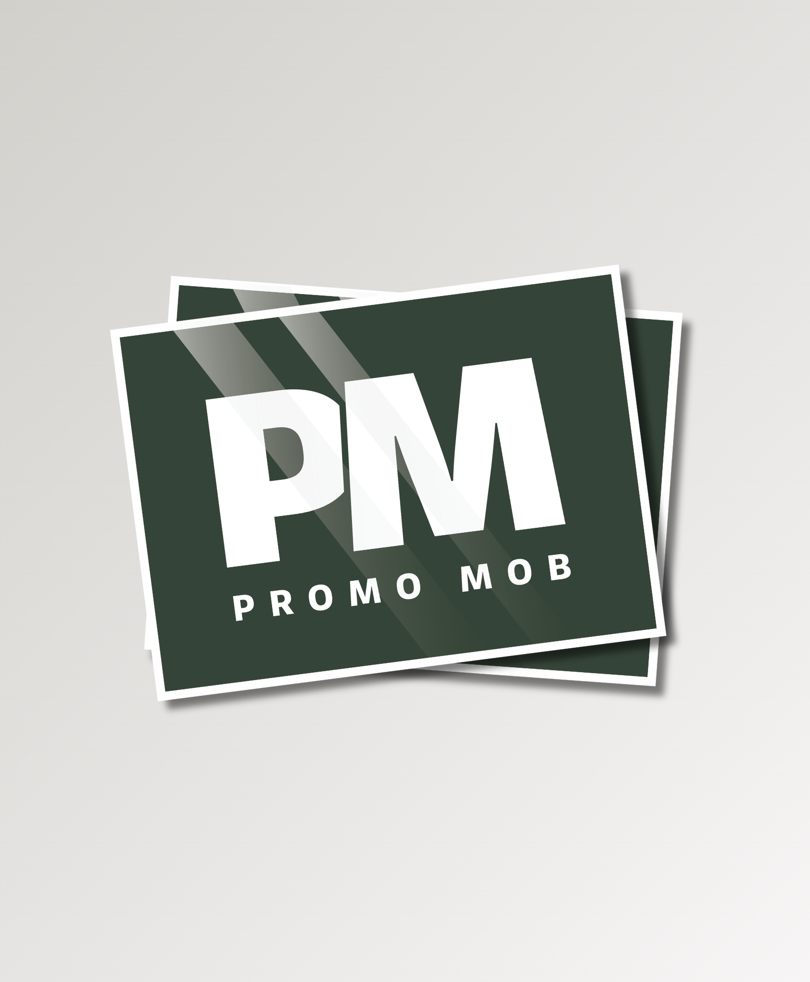 Front Adhesive Stickers