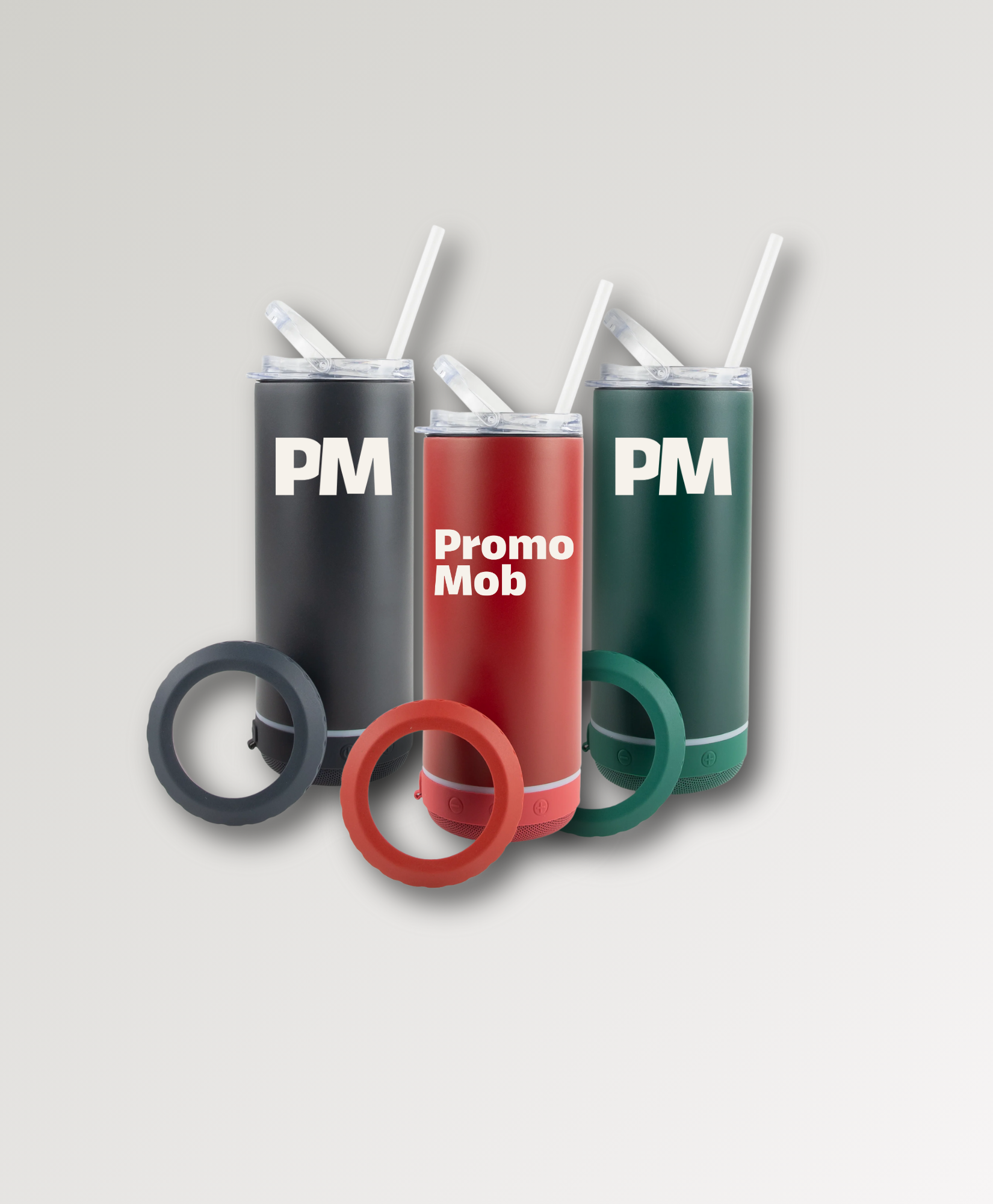 Custom 4 IN 1 POWDER-COATED CAN COOLER | Tumbler | SPEAKER