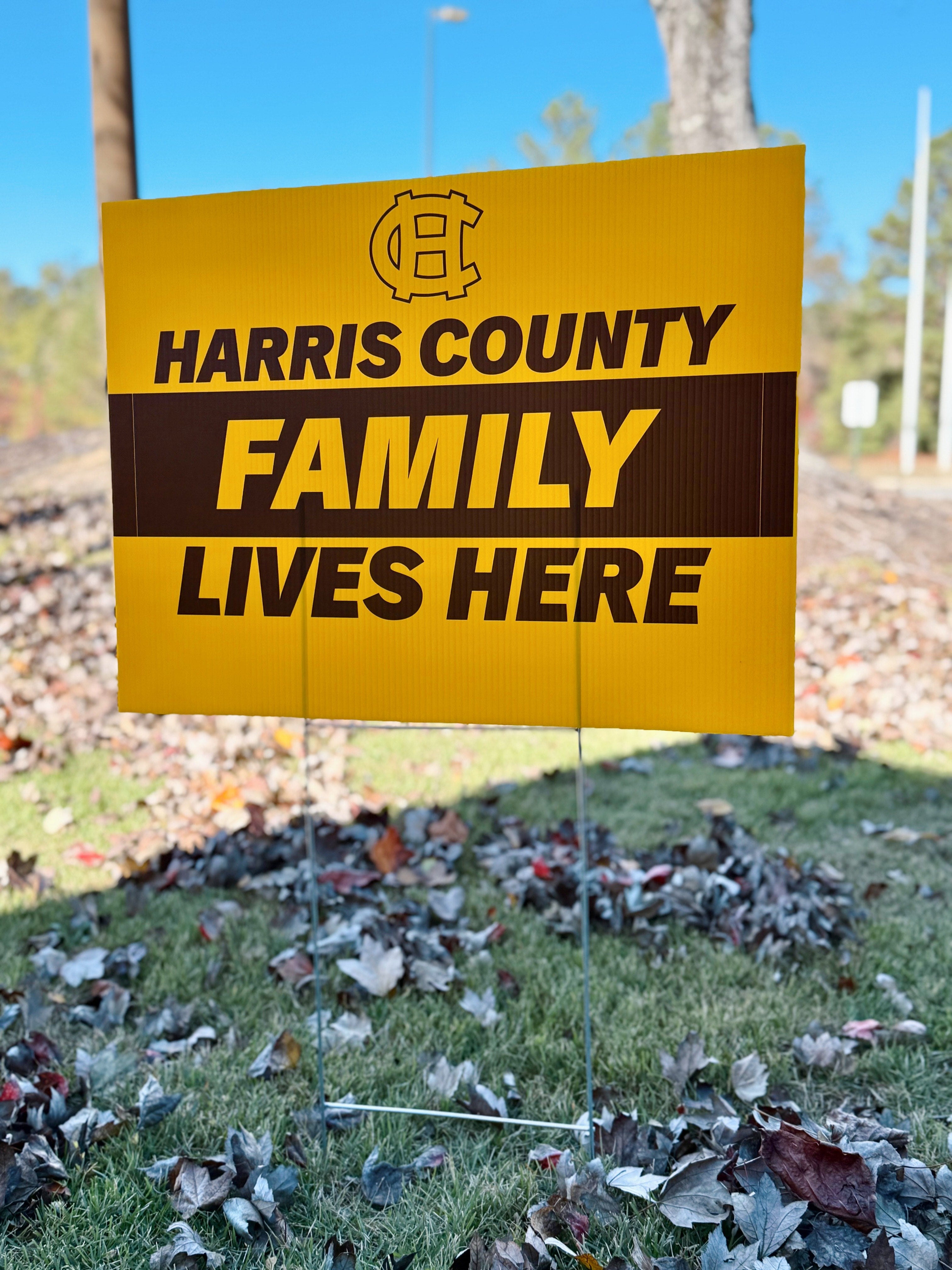 Harris County Yard Signs Collection (Includes H Stakes)