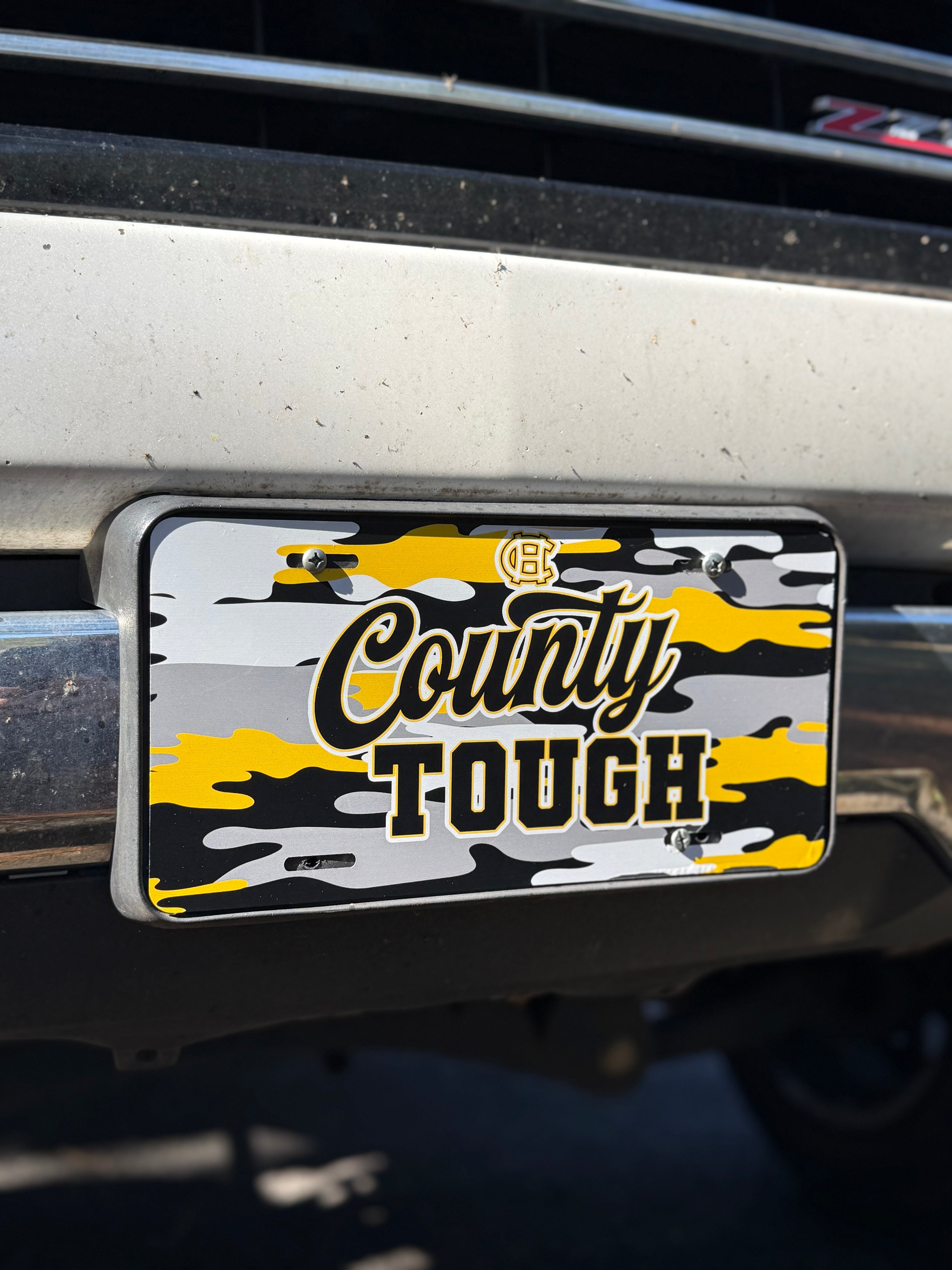 County Tough Car Tag — Harris County, Georgia
