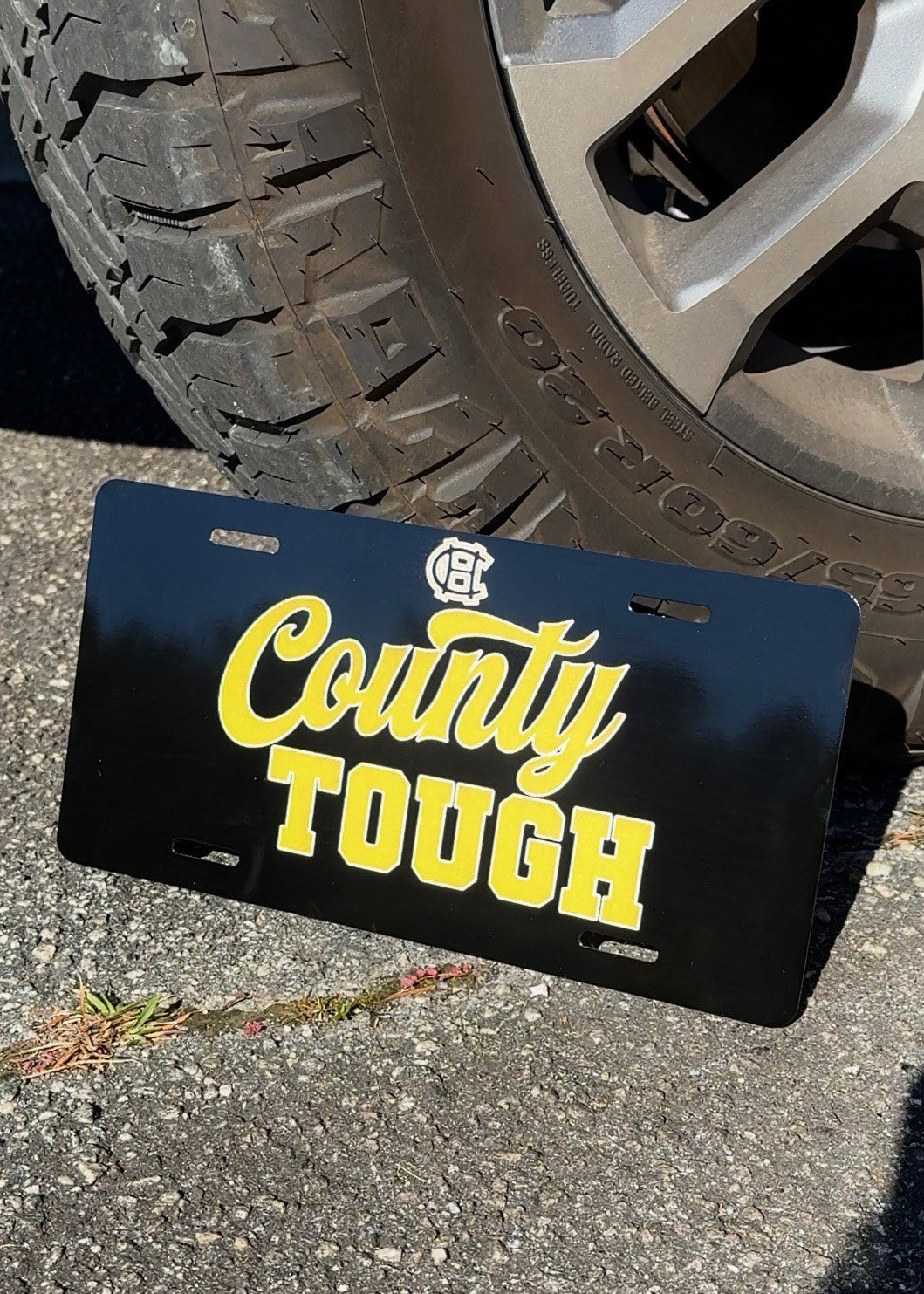 County Tough Car Tag — Harris County, Georgia