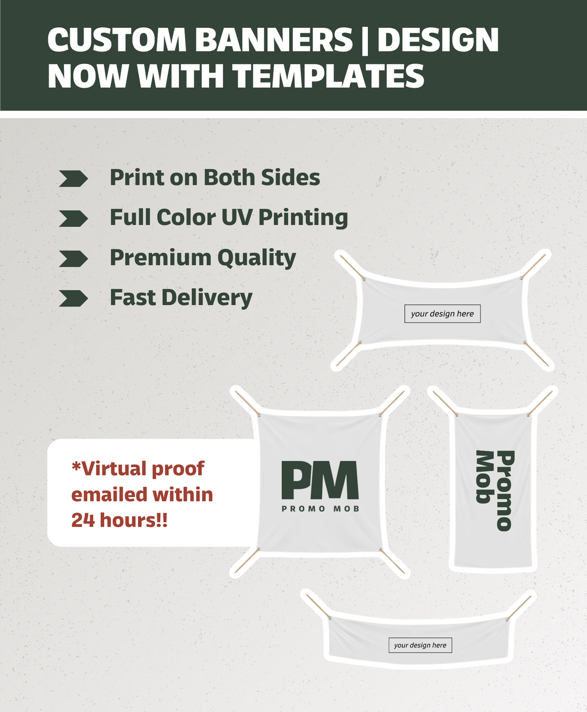 Cutom Rafter Banner Custom Banners – PromoMob